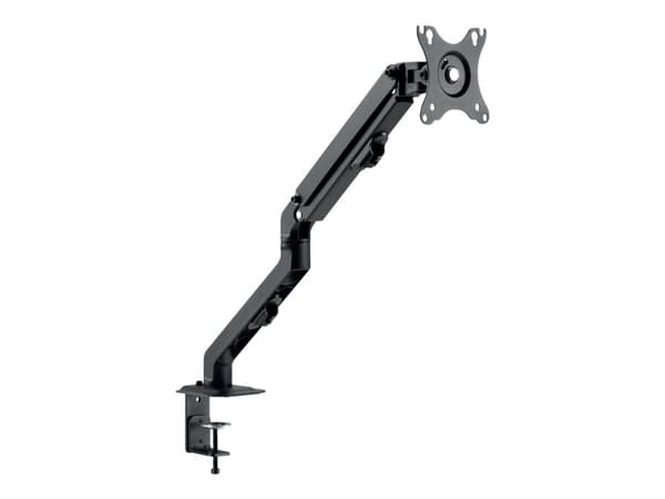 HAGOR Easy Flex Single - Jalusta - täysliikkeinen - LCD-näytölle - musta - näytön koko: 17"-27" - työpöydälle asennettava