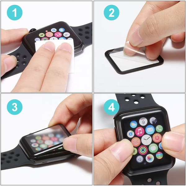 Skärmskydd -Apple Watch Series 7/8/9 :  41mm -2 PACK
