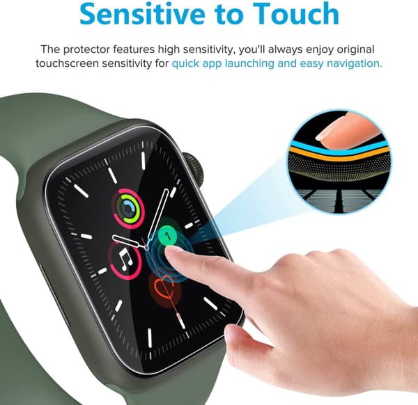 Skärmskydd -Apple Watch Series 7/8/9 :  41mm -2 PACK