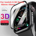 Miniatyrbild 4 av 11: Apple Watch Series 4/5/6/SE Skärmskydd - 44mm - 2 PACK