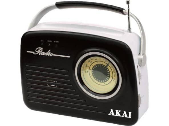 Akai APR-11BBLK, Bærbar, Analog, AM, FM, 87,5 - 108 MHz, 530 - 1600 kHz, 2 W