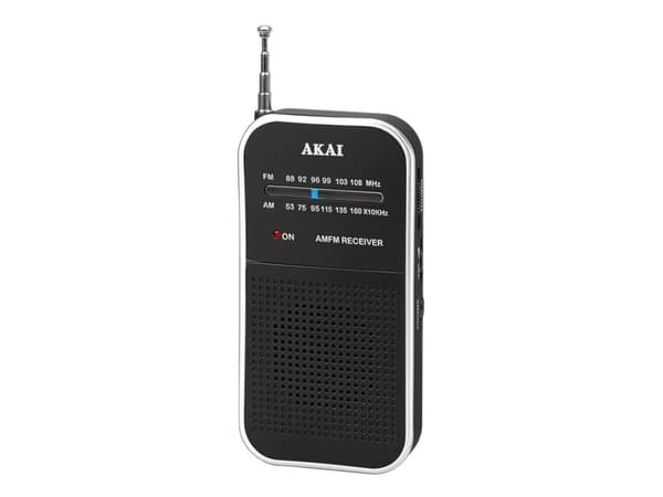 Akai APR-350, Bærbar, Analog, AM, FM, 88 - 108,5 MHz, 530 - 1600 kHz, 0,3 W