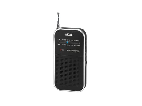 Akai APR-350, Bærbar, Analog, AM, FM, 88 - 108,5 MHz, 530 - 1600 kHz, 0,3 W