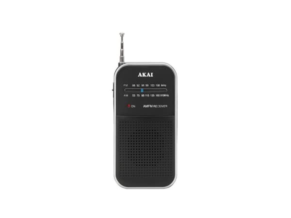 Akai APR-350, Kannettava, Analoginen, AM, FM, 88 - 108,5 MHz, 530 - 1600 kHz, 0,3 W