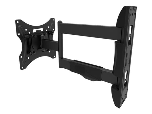 Neomounts WL40-550BL12 - Monteringssett (VESA-plate, veggplate, dekorativt deksel, brakettadapter, kabeldekke) - for LCD-skjerm