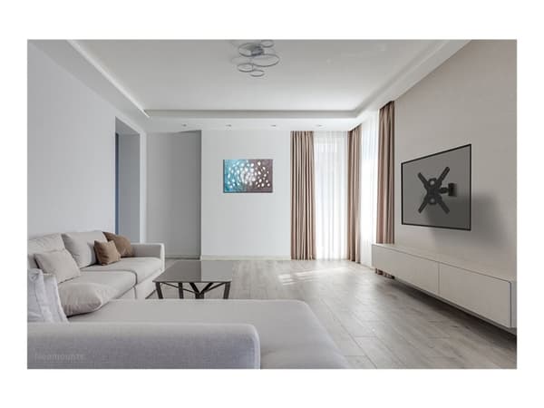 Neomounts WL40S-840BL14 - Monteringssett (veggmontering) - full bevegelse - for TV - svart - skjermstørrelse: 32"-65"