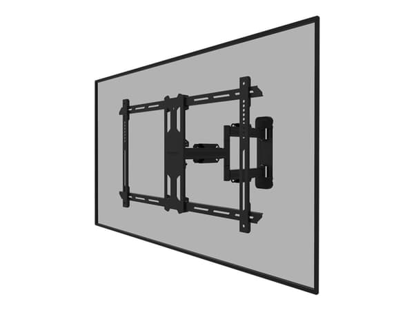 Neomounts WL40S-850BL16 - Monteringssett (VESA-plate, veggplate, dekorativt deksel, brakettadapter, kabeldekke) - for LCD-skjerm Sort