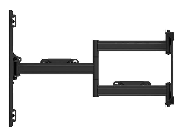 Neomounts WL40S-850BL18 - Monteringssett (VESA-plate, veggplate, dekorativt deksel, brakettadapter, kabeldekke) - for LCD-skjerm