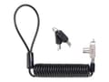 Miniatyrbilde 5 av 5: Kensington Slim N17 2.0 Portable Keyed Laptop Lock for Wedge Shaped Slots - Sikkerhetskabellås - 1.83 m