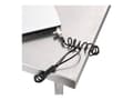Miniatyrbilde 2 av 5: Kensington Slim N17 2.0 Portable Keyed Laptop Lock for Wedge Shaped Slots - Sikkerhetskabellås - 1.83 m