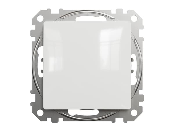 Schneider Electric Sedna Design &amp; Elements, 1-polig strömbrytare, vit