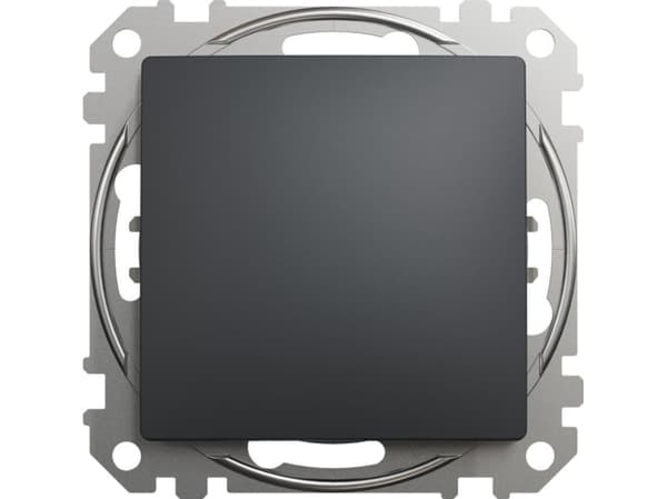 Schneider Electric, Sedna Design and Elements, Porraskytkin, musta antrasiitti, SDD114106