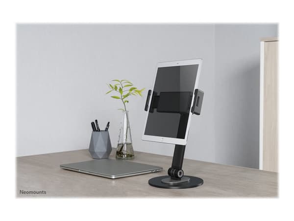 Neomounts DS15-540BL1 - Stativ - for nettbrett - svart - skjermstørrelse: 4.7"-12.9" - skrivebord