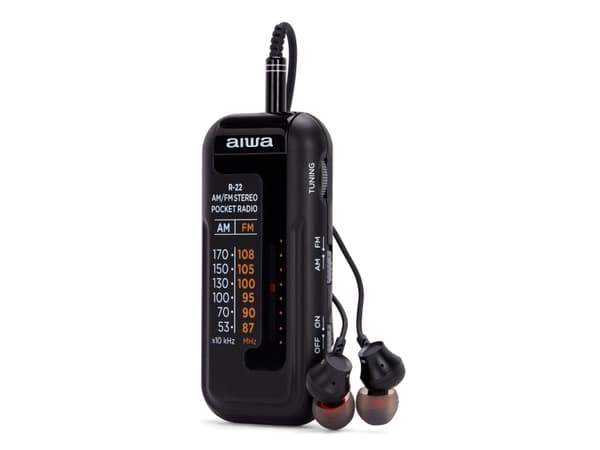 AIWA R-22 - Privat radio - sort