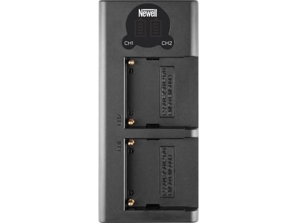 Newell kameralader Newell DL-USB-C to-kanals lader for NP-F550/770/970 batterier