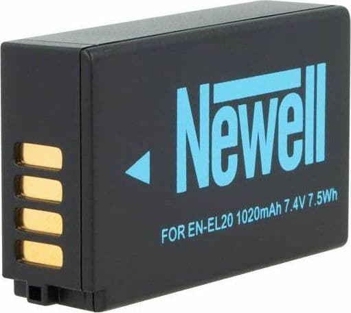Newell-batteri Newell EN-EL20-batteri for Nikon 1 AW1, 1 S1, 1 J1, 1 J2, 1 J3, 1 V3, Coolpix A