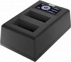 Newellin kameran laturi Newell FDL-USB-C kaksikanavainen laturi LP-E12-akuille