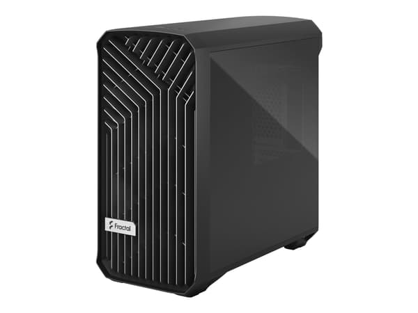Fractal Design Torrent Compact - Tower - utvidet ATX (E-ATX) - ingen strømforsyning (ATX) - svart TG mørk fargetone - USB/lyd