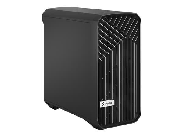 Fractal Design Torrent Compact Solid - Kompakt väska - utökad ATX - ingen strömförsörjning (ATX) - svart - USB/ljud