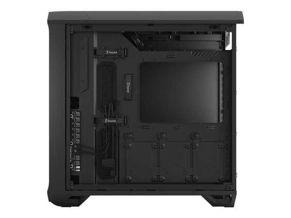 Fractal Design Torrent Compact Solid - Kompakt väska - utökad ATX - ingen strömförsörjning (ATX) - svart - USB/ljud