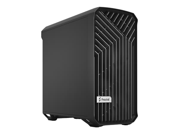 Fractal Design Torrent Compact Solid - Kompakt väska - utökad ATX - ingen strömförsörjning (ATX) - svart - USB/ljud Svart