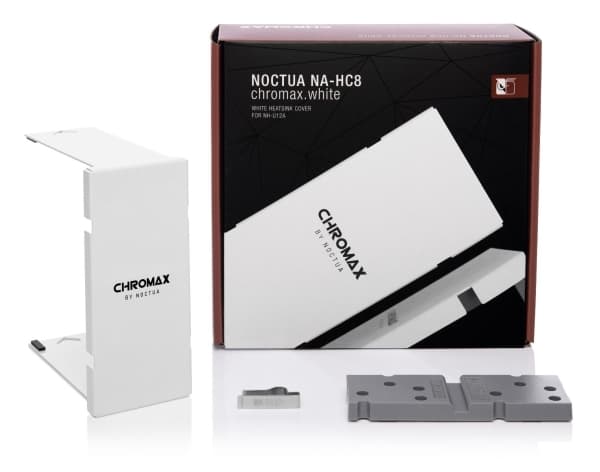 Noctua NA-HC8, Monteringsplatta, Vit, 175 mm, 75 mm, 195 mm, 241 g