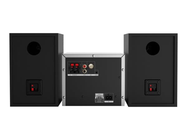 Grundig CMS 4200, Kodin mikroaudiojärjestelmä, Musta, Hopea, Etu, 120 W, 2-suuntainen, 65 dB