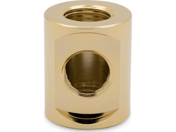 EK Water Blocks 3831109849903, Liitoskappaleet, Messinki, Kulta, 1/4", 28 mm, 2,3 cm
