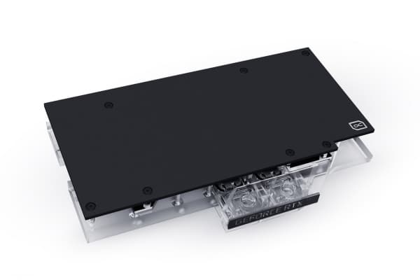 Alphacool Aurora Acryl GPX-N, Vattenblock + kylfläns, Akryl, Koppar, Transparent, 1/4", 3-stift, NVIDIA GeForce RTX 3070