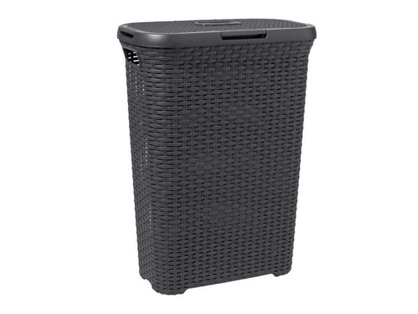 Curver Style Tvättkorg 60 Liter - Rotting antracit
