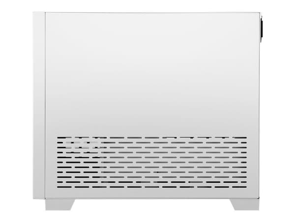 Sharkoon MS-Z1000 - microATX - sidepanel med vindue (hærdet glass) - ingen strømforsyning (ATX) - hvid - USB/Lyd