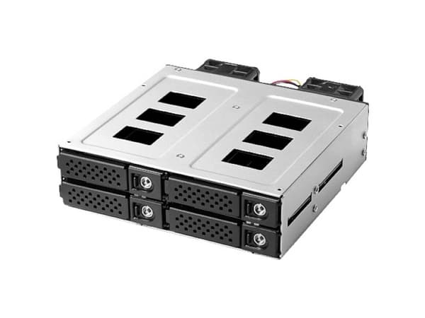 JouJye JJ-N-49NVMe 5.25 harddisk-monteringsramme på 2.5 U.2 NVMe PCIe 3.0 x 4, U.2 NVMe PCIe 4.0 x4