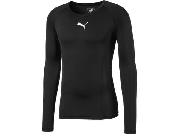 Miesten Puma Liga Baselayer Tee LS musta 655920 03 (M)