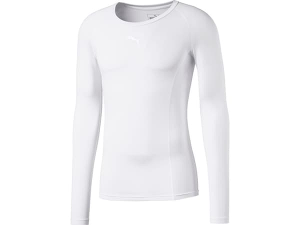 Herre-T-skjorte Puma LIGA Baselayer Tee LS hvit 655920 04 (XL)