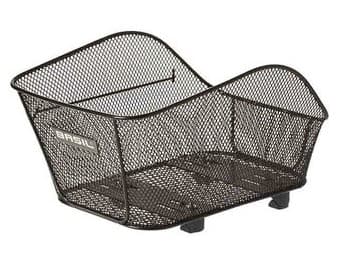 Basil Icon S, Bak, Cykelkorg, Stål, Svart, 15 l, 5 kg