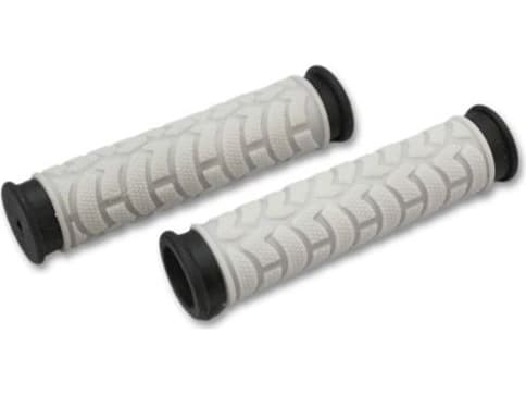 Clarks CLARK'S C49 DC2 handlebar grips black and white