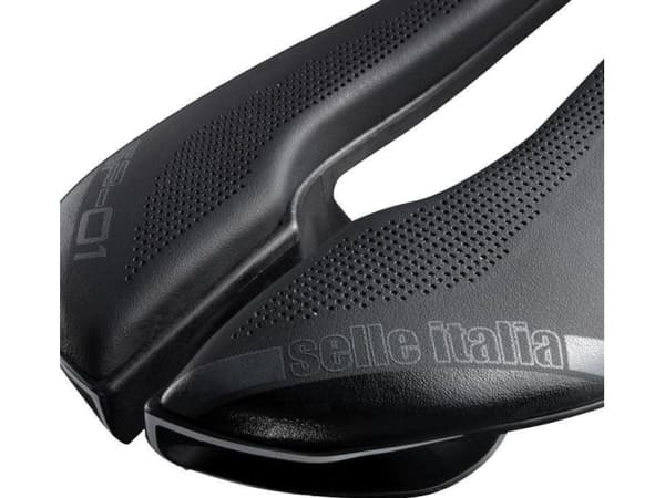 Selle Italia Siodło SELLE ITALIA SP-01 BOOST KIT CARBONIO SUPERFLOW S (id match - S3) carbon/keramic 7x9, fibra-tek, 163g svart (NEW)