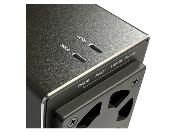 LC-Power LC-35U3-RAID-2, HDD-hölje, 3.5", SATA, Serial ATA II, Serial ATA III, 5 Gbit/s, USB-anslutning, Svart