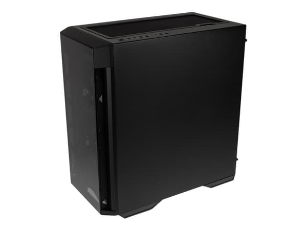 Kolink Observatory Z - Mid tower - utökad ATX - genomskinlig sidopanel (härdat glas) - ingen strömförsörjning (ATX) - svart - USB/ljud Svart