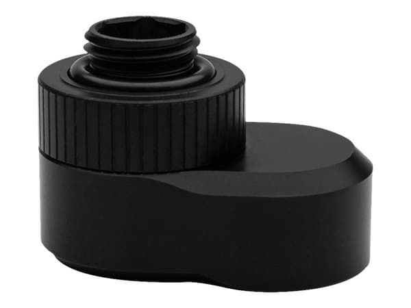 EkWaterBlocks EK-Quantum Torque Rotary Offset 14 - Liquid cooling system offset fitting adapter - svart