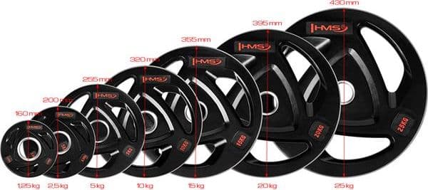 HMS TOX02 Black Plate Gummiert 2,5 kg