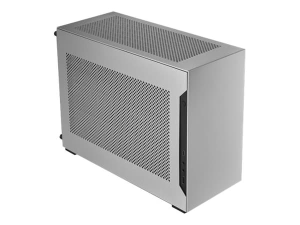 Lian Li A4-H20 A4 - Liten boks - mini-ITX - ingen strømforsyning - sølv, matt svart - USB/lyd