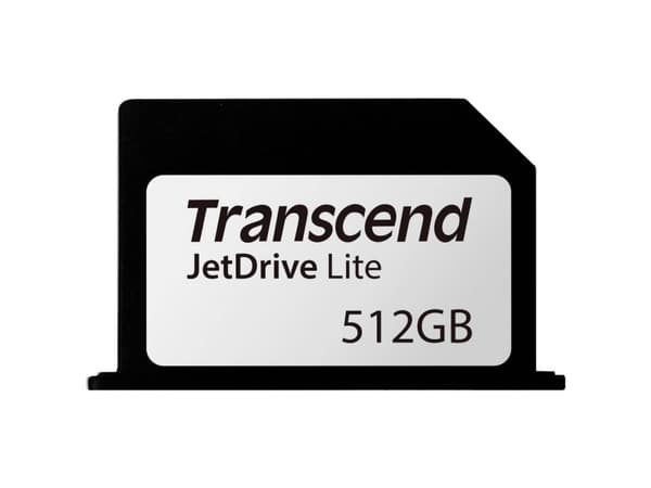 Transcend JetDrive Lite 330, 512 GB, 95 MB/s, 75 MB/s, Pölynkestävä, Iskunkestävä, Vedenkestävä, Musta