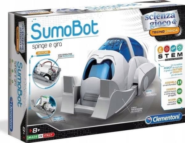 !!! CLE Scientific Fun SumoBot pushes and turns 50635