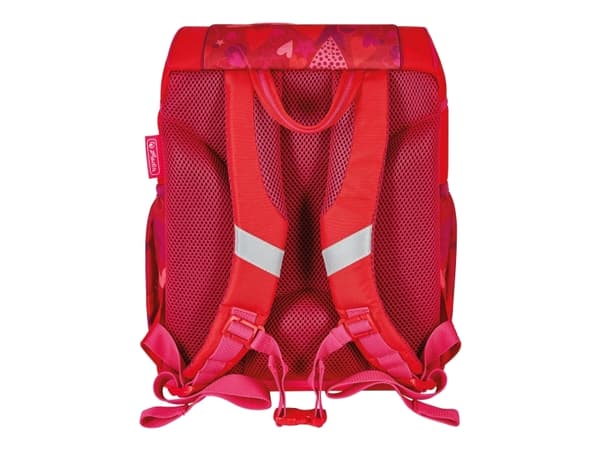 Herlitz UltraLight Plus Sweet Hearts, Pencil pouch, Sportsbag, Pennal, Skolesekk, Jente, Barneskole, Ryggsekk, 15 l, Forlomme, Sidelomme