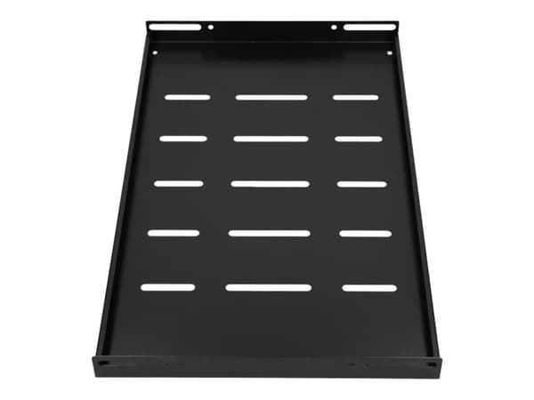 Extralink - Rack-hylle - 300 mm - svart - 1U - 19"
