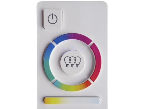 Müller-Licht 404049, Lighting, Bluetooth, Tryckknappar, Vit