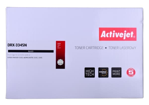 Activejet DRX-3345N, Kompatibel, Xerox, Xerox Phaser: 3330, 3330V_DNI. Xerox WorkCentre: 3335, 3335V_DNI, 3345, 3345V_DNI., 1 stykker, 30000 sider, L