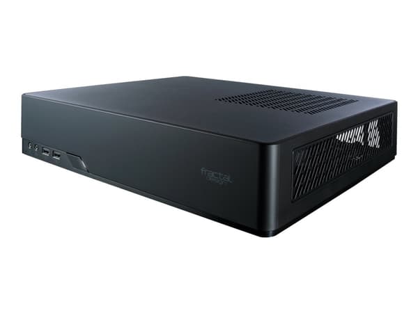 Fractal Design Node 202 - Kompact chassis - mini-ITX 450 watt (SFX12V) - svart - USB/lyd Sort