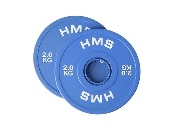 Olympisk buffert 2x2kg blå HMS CBRS20